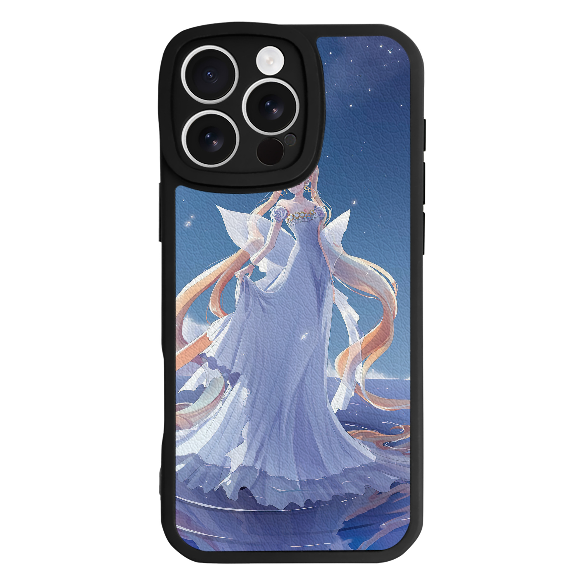 （画像用） 美少女戦士セーラームーン Sailor Moon 【iPhone 16シリーズ対応】シリコンスマホケース（レザー調） 材質：シリコン